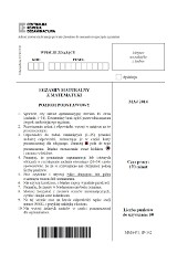 Matura 2014: Matematyka - podstawowa [PYTANIA, ODPOWIEDZI, ARKUSZE]