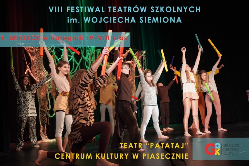 VIII Festiwal Teatrów Szkolnych imienia Wojciecha Siemiona w Grójcu za nami!