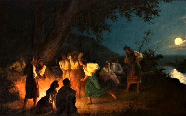 Noc świętojańska. Obraz Henryka Siemiradzkiego z 1892 r.