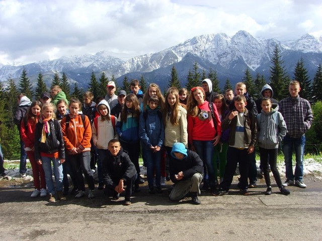 Gimnazjaliści z Odrzywołu mieli okazję zobaczyć Tatry.