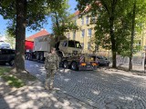 Poznań: Utrudnienia przed jednostką wojskową na Marcelińskiej. Przeprowadzają się żołnierze z USA