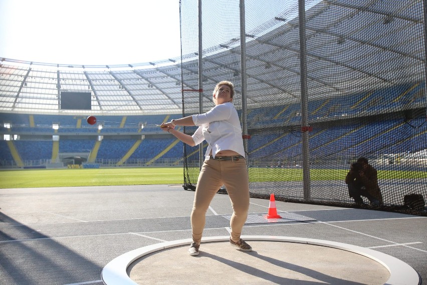 Anita Włodarczyk jest ambasadorką Stadionu Śląskiego