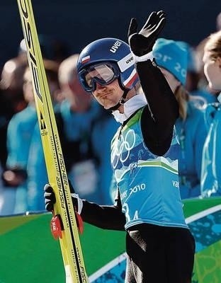 Żegnajcie moje igrzyska, czy zobaczymy się jeszcze w Soczi? Adam Małysz po drużynowym konkursie skoków narciarskich na dużej skoczni w Whistler Fot. PAP/Grzegorz Momot