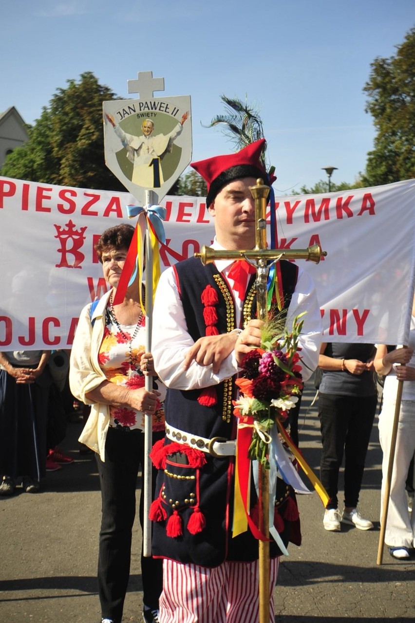 Tak w zeszłym roku rozpoczynała się 39. Piesza Pielgrzymka...