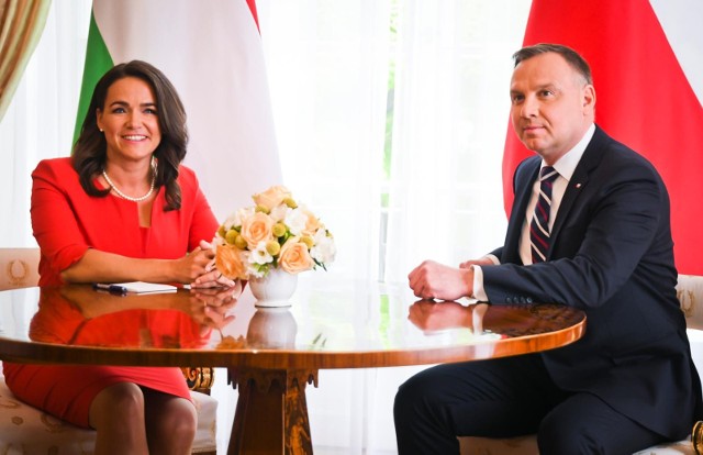 Wizyta w Warszawie to pierwsza międzynarodowa podróż nowej prezydent Węgier Katalin Novak.