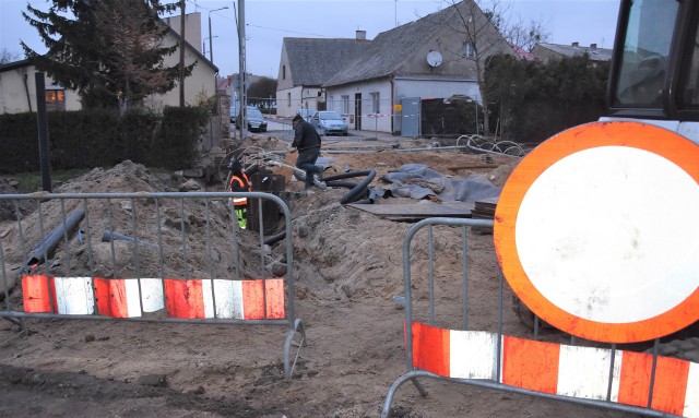 Trwają prace przy przepuście drogowym w rejonie ul. św. Marcina