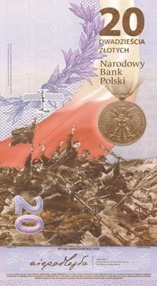 Bitwa Warszawska 1920. NBP wyemitował banknot kolekcjonerski                  