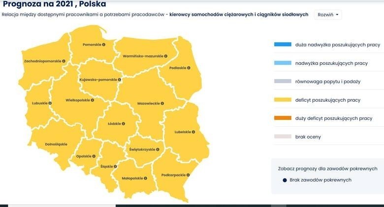 Brak pracowników powoduje, że zarobki w tym zawodzie rosą....