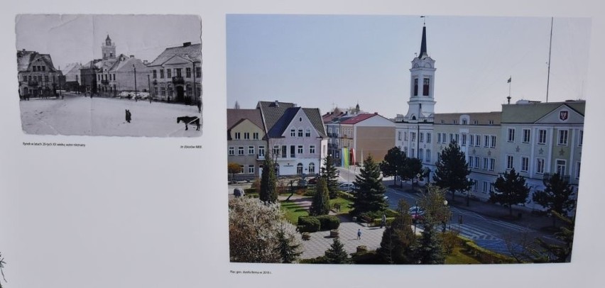 Ostrołęka. Wystawa fotograficzna „Ostrołęka dawniej i dziś” na placu Bema [ZDJĘCIA]