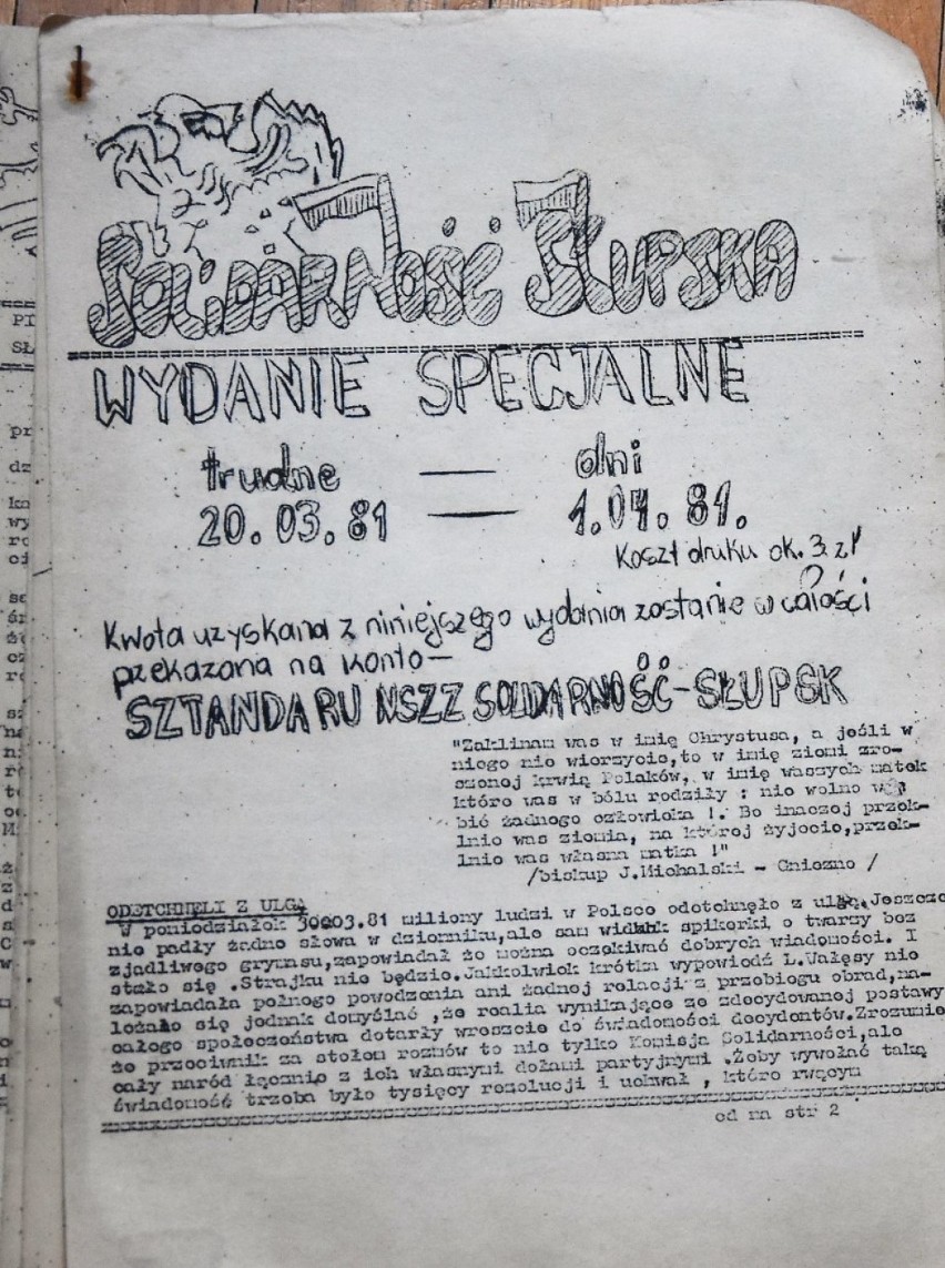 40. rocznica Porozumień Sierpniowych. Unikatowe numery pisma "Solidarności"