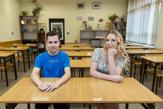 Patrycja Białkowska i Arkadiusz Drozd z IV LO w Bydgoszczy większość egzaminów maturalnych mają już za sobą. Do końca matury zostało im już tylko po jednym egzaminie.