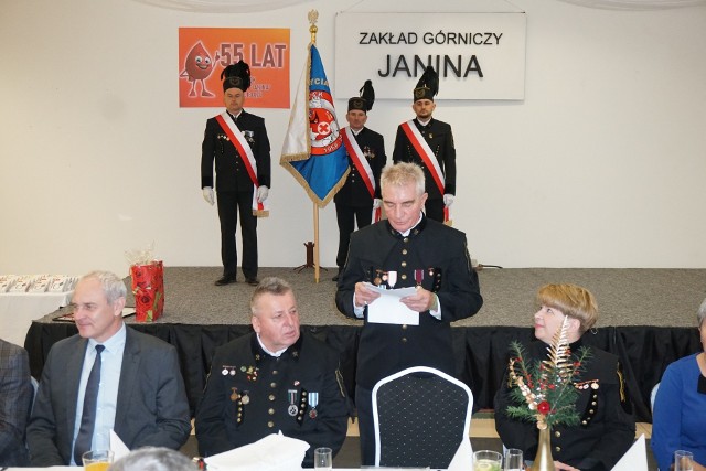 Jubileusz 55-lecia HDK przy ZG Janina w Libiążu, był okazją do odznaczeń