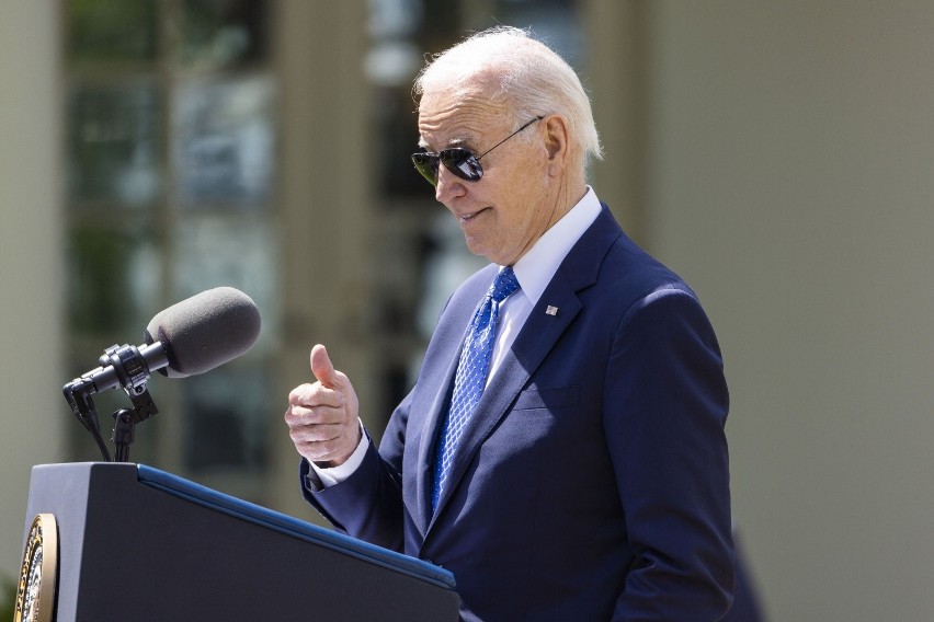 Joe Biden ogłosił, że ponownie będzie się ubiegał o fotel...
