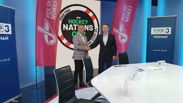 We wtorek w siedzibie TVP3 Poznań podpisano umowę na transmitowanie spotkań Pucharu Narodów w hokeju na trawie