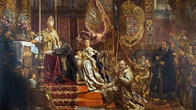 Śluby lwowskie, kiedy Jan Kazimierz powierzył Polskę opiece i wstawiennictwu Maryi, uznając ją za Królową Polski, urosły do rangi symbolu. Jan Matejko oddał je na swoim obrazie, domalowując część legendy towarzyszącej temu historycznemu wydarzeniu.
