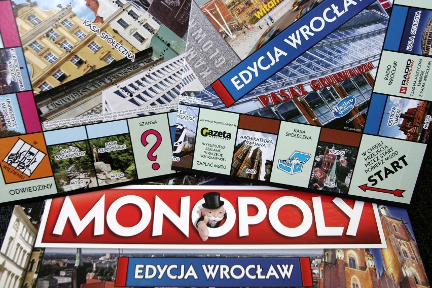Monopoly Wrocław jest hitem sprzedaży gier na Dolnym Śląsku,...