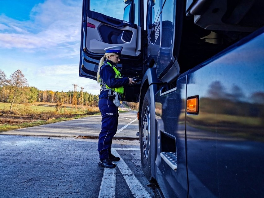 Akcja TRUCK & BUS na drogach regionu. Skontrolowano 117 pojazdów