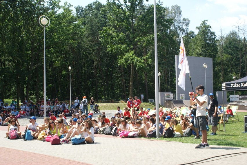 Goście z Włoch i Czech bawią się w Centrum Sportów Letnich...