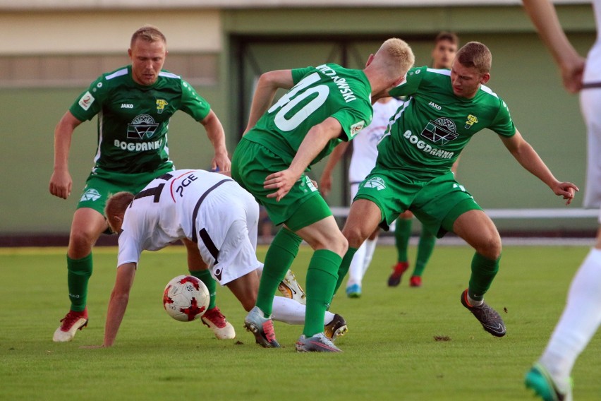 Górnik Łęczna - GKS Bełchatów 1:1. Mecz niepokonanych na remis (ZDJĘCIA)