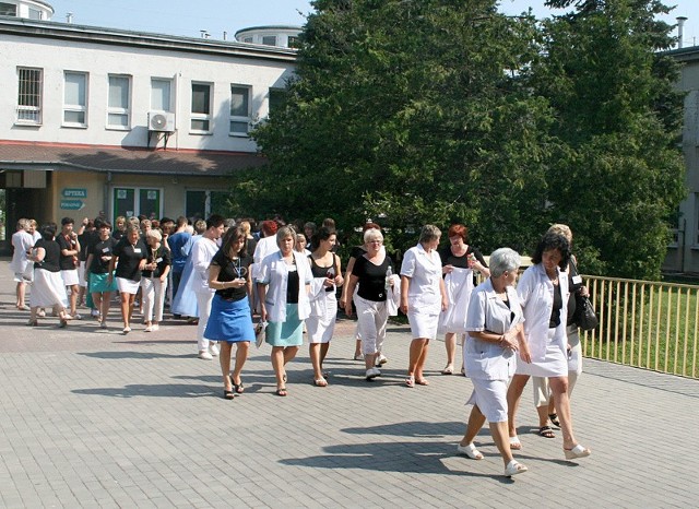 W czwartek o godzinie 10 rozpocznie się wielka manifestacja pielęgniarek przed szpitalem przy Tochtermana. 