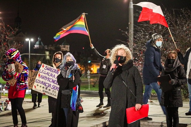 Protest w Szczecinie - 21.11.2020