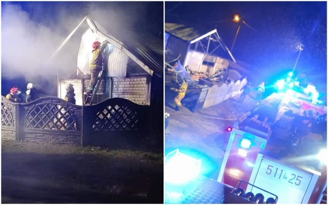 Do pożaru doszło w poniedziałkowy wieczór (31 stycznia) w Sudzinku na terenie gminy Żytno. Płonął budynek gospodarczy.