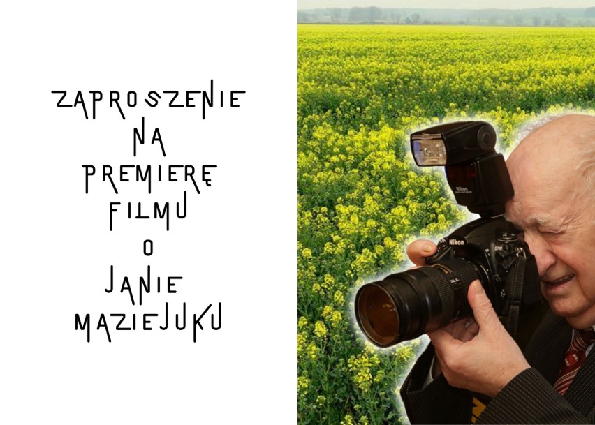 Pan Janek - fotoreporter. Premiera filmu o Janie Maziejuku już w niedzielę, 17 grudnia 
