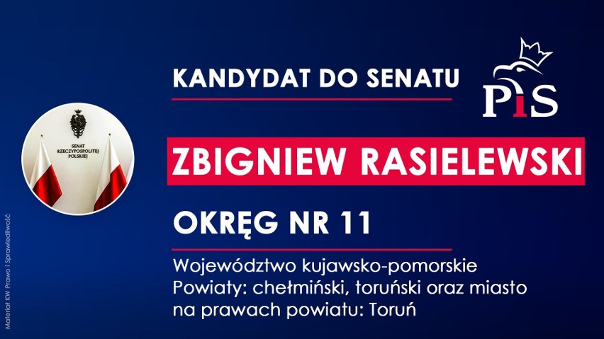 Wybory 2019. Kandydaci PiS do Sejmu i Senatu z Torunia i z...
