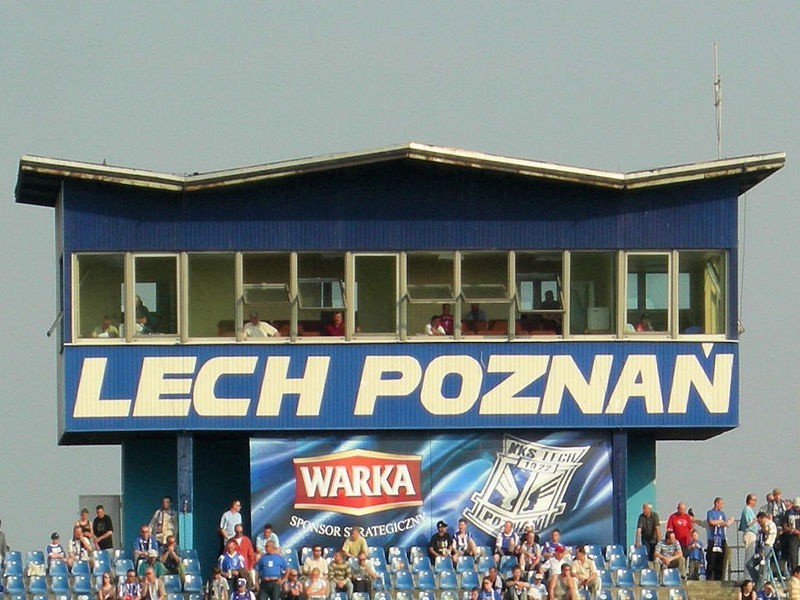 Tak wyglądał stadion przy Bułgarskiej przed modernizacją....