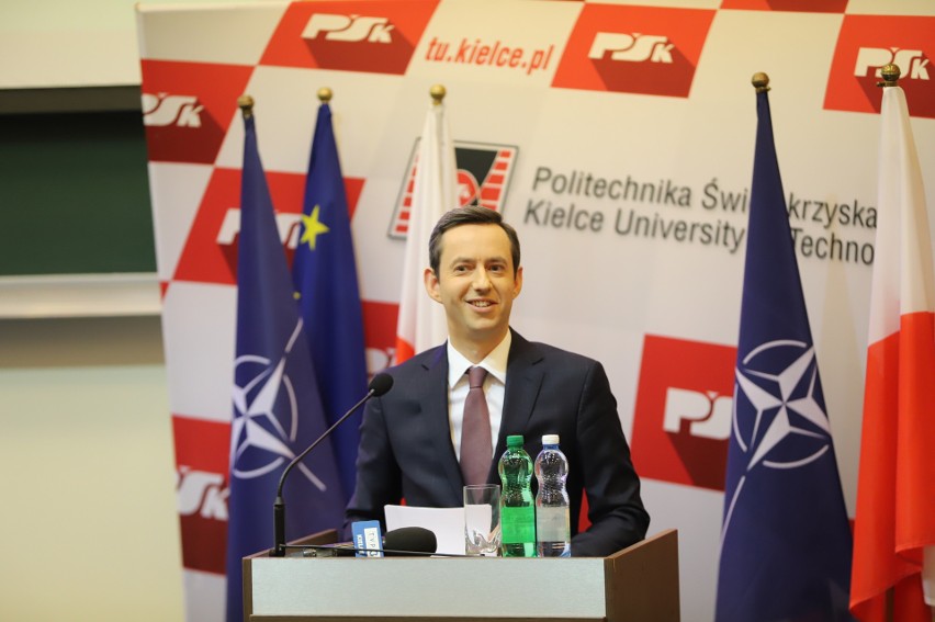 Wiceminister Obrony Narodowej, Marcin Ociepa wygłosił wykład...