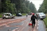 Śmiertelne wypadki na podlaskich drogach. Zobacz jak prędkość i brawura zbiera swoje żniwo (wideo +18)