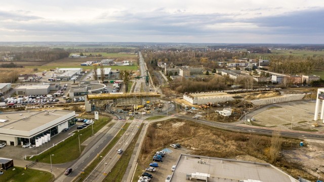 Kolejne utrudnienia w rejonie budowy obwodnicy piastowskiej w Opolu