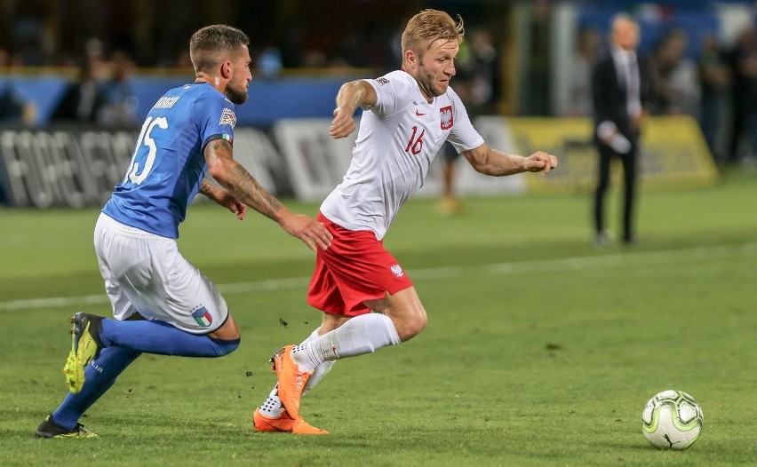 Piękny gol Piotra Zielińskiego w meczu Włochy - Polska