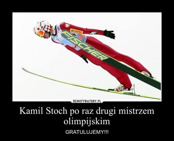 Kamil Stoch zdobył drugi złoty medal igrzysk olimpijskich