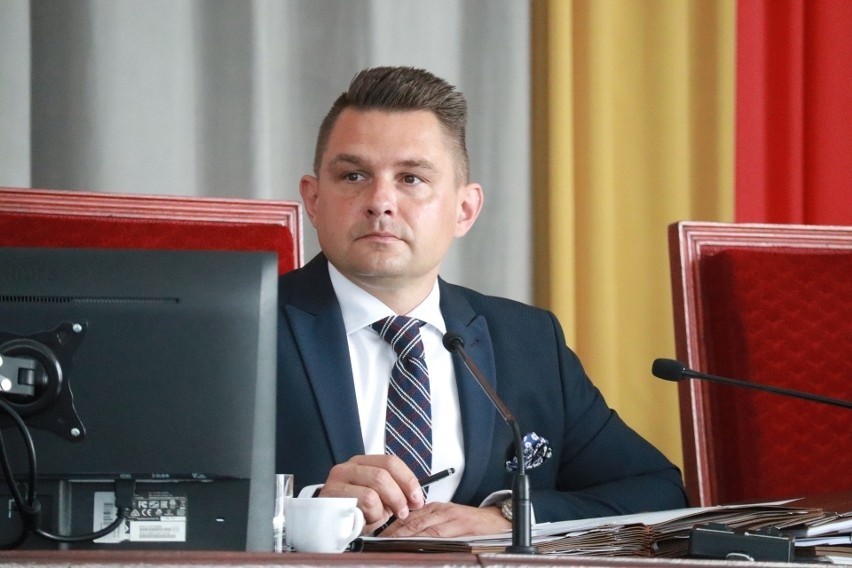 Marcin Gołaszewski (KO) przewodniczący Rady Miejskiej...
