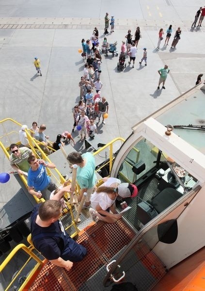 Dzień Otwarty BCT Gdynia. Ponad 2500 zwiedzających odwiedziło terminal [ZDJĘCIA]