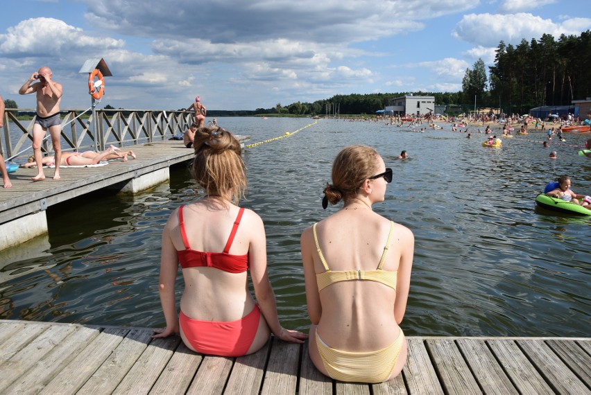 Pogoda dopisała. Dojlidy pełne plażowiczów.