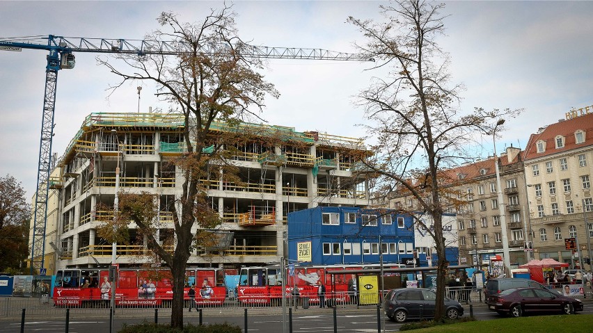 Budowa biurowca Wrocław 101