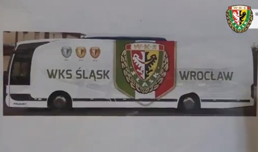 Nowy autokar Śląska Wrocław - tak wygląda (ZDJĘCIA, FILM). To efekt współpracy z Polbusem