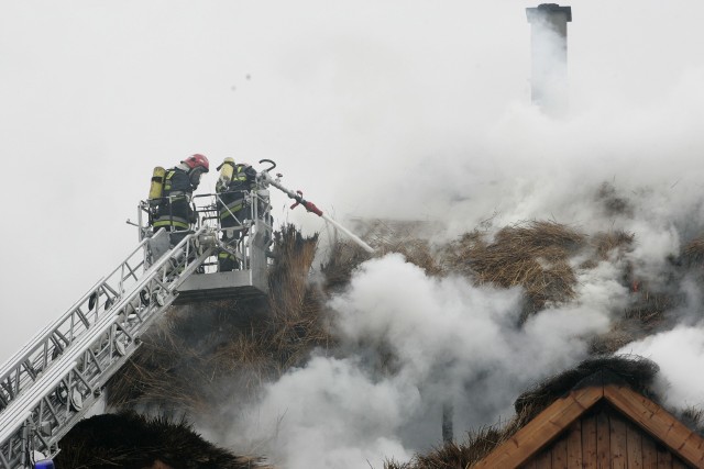Tragiczny w skutkach pożar w miejscowości Jałówka