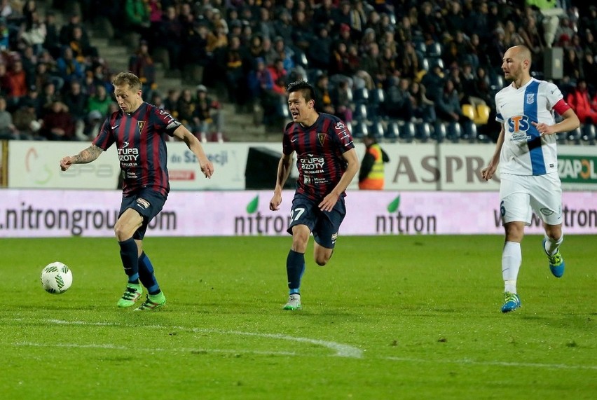 Pogoń Szczecin - Lech Poznań 1:0. Mistrzowskie przełamanie