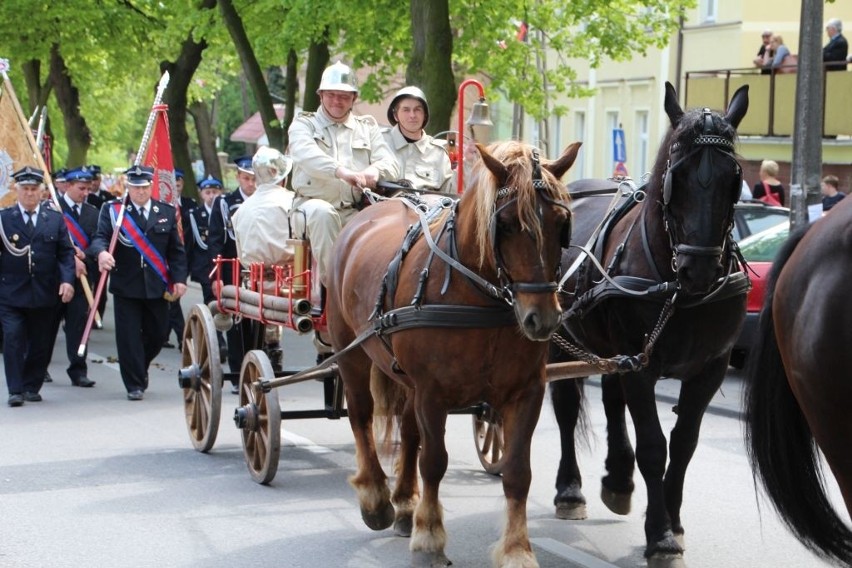 Strażackie święto na rynku w Chełmnie