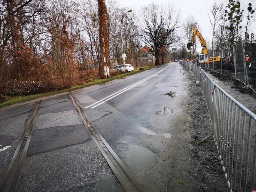 Budowa tramwaju na Nowy Dwór wchodzi w kolejną fazę. Duże zmiany dla kierowców od soboty 2 stycznia