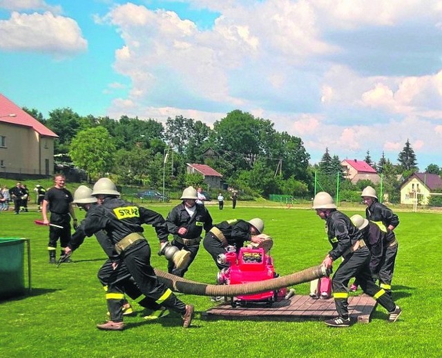 Zawody strażackie znowu cieszyły się dużym zainteresowaniem