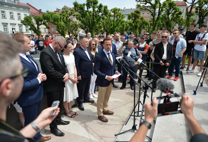 Krzysztof Bosak kandydat Konfederacji na prezydenta Polski,...