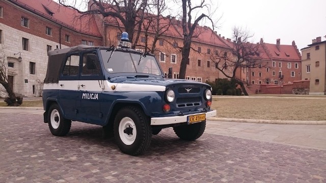 Radiowóz UAZ 469B Papieski – przekazany przez Komendę Wojewódzką Policji w Krakowie