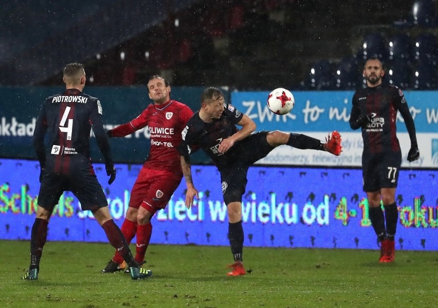 Pogoń Szczecin - Piast Gliwice 2:2