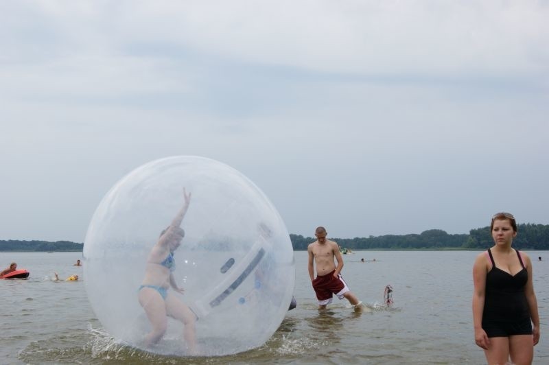 Powiat wąbrzeski. Atrakcje nad jeziorem w Przydworzu