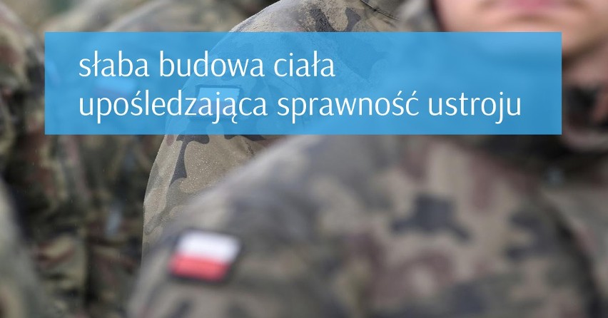 Z tymi chorobami nie wezmą Cię do wojska. Sprawdź, kto nie zostanie żołnierzem i kto może zostać wykluczony! AKTUALIZACJA 03.01.2023