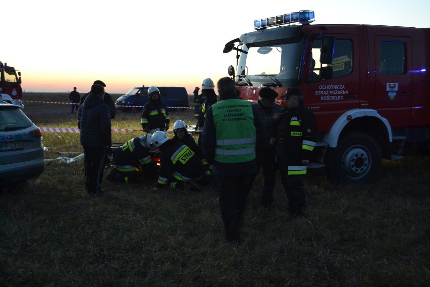 Tragedia w Rudnikach. Rozbił się samolot. Nie żyje...